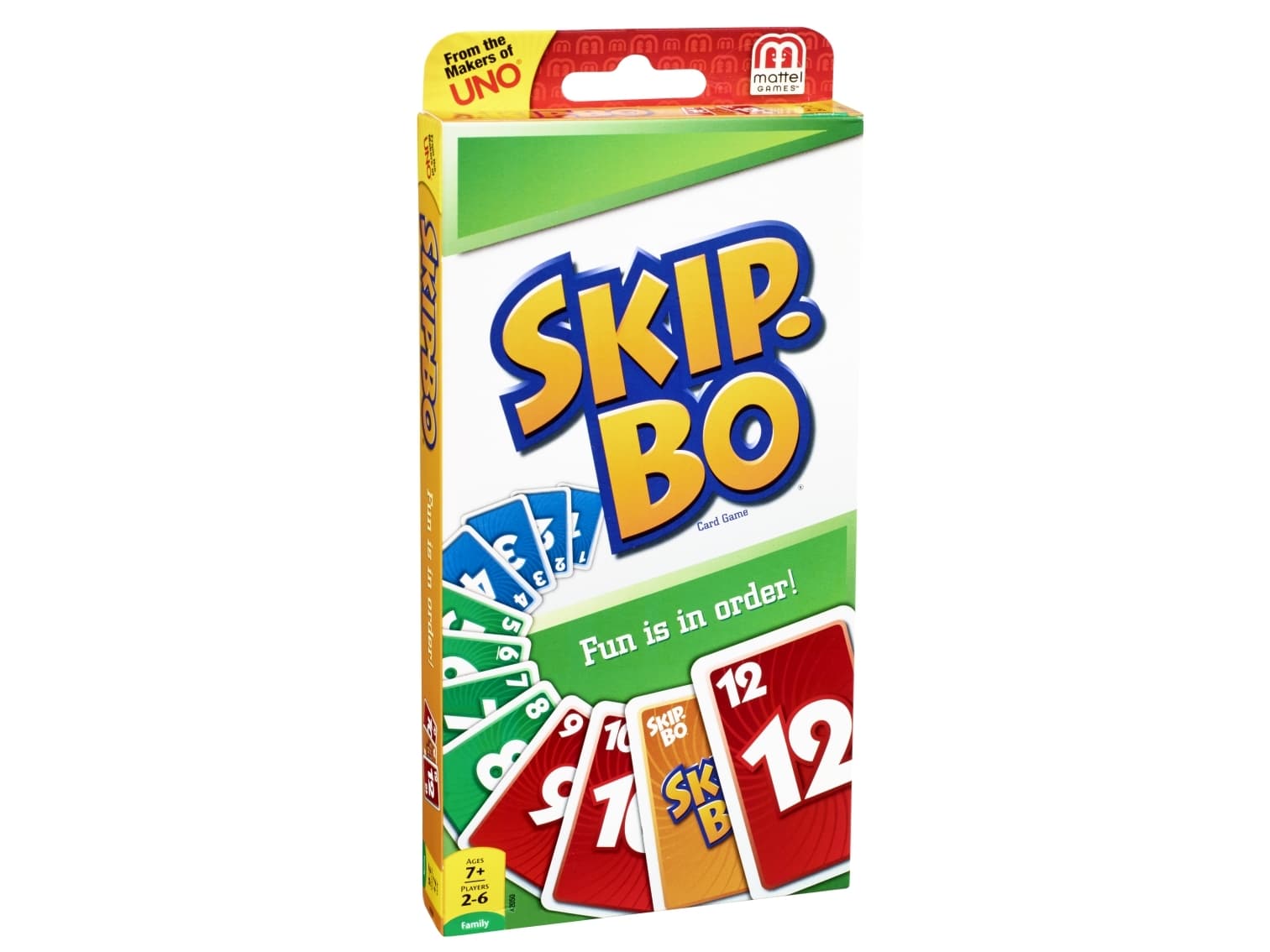 Games SKIP-BO Card Game, Korttipeli, Korttienvaihtopeli, 7 vuosi/vuosia