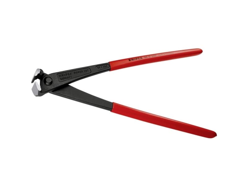 Knipex 99 11 300, Pihdit, 2,5 cm, 3,8 mm, Terästä, Terästä, Punainen
