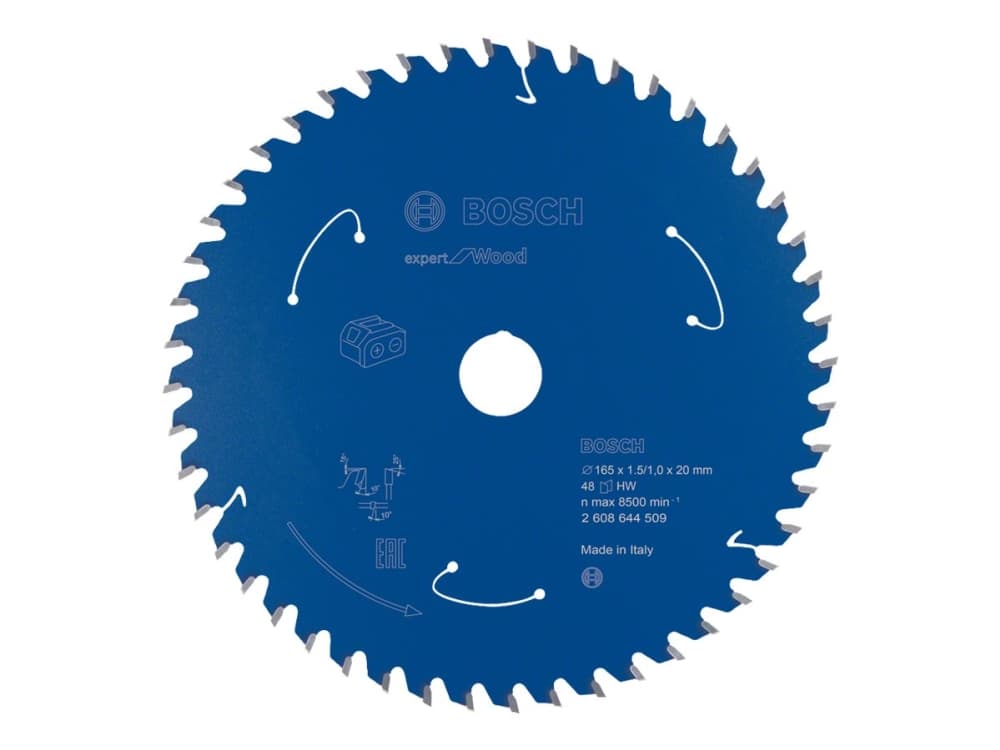 Bosch PYÖRSSISAHA EXP ACCU WOOD 165X20X1,5/1MM48T
