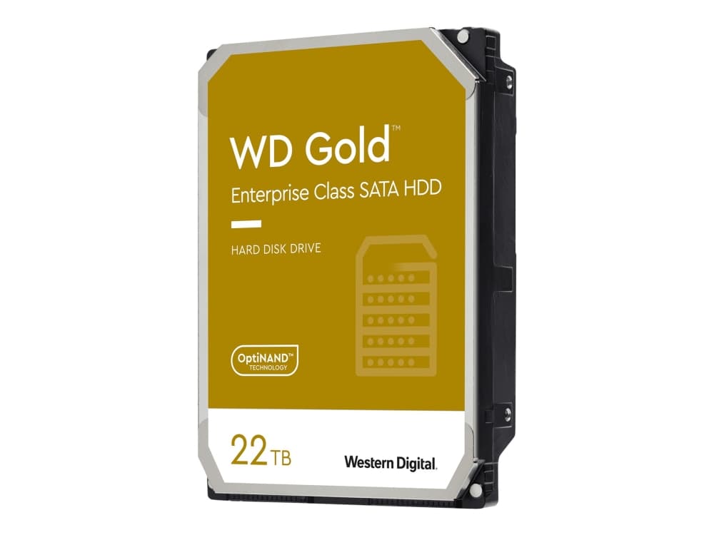 Western Digital Gold, 3.5, 22000 GB, 7200 RPM