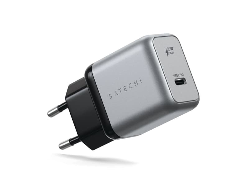 Satechi ST-UC30WCM-EU, Sisätila, AC, Musta, Hopea