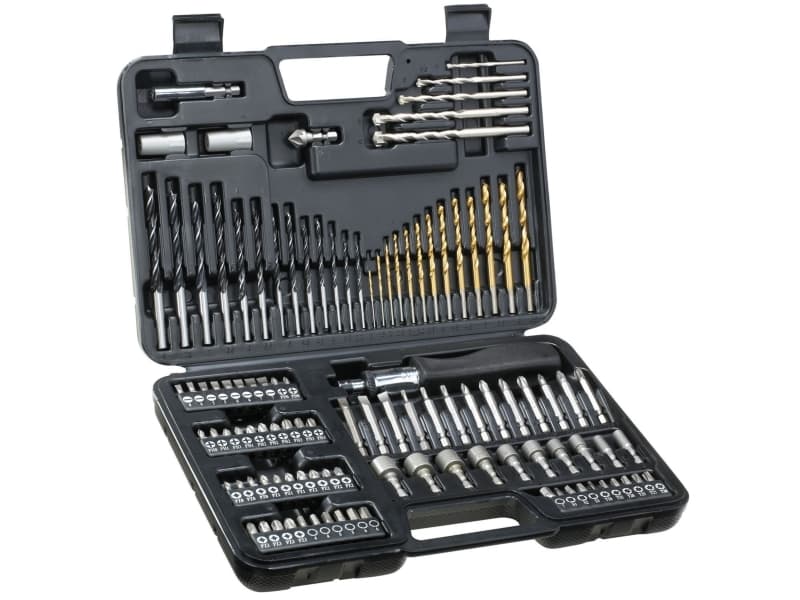 DeWALT DT0109-QZ - Ruuvimeisseli- ja poranteräsarja - puulle, metallille, betonille - 109 kpl