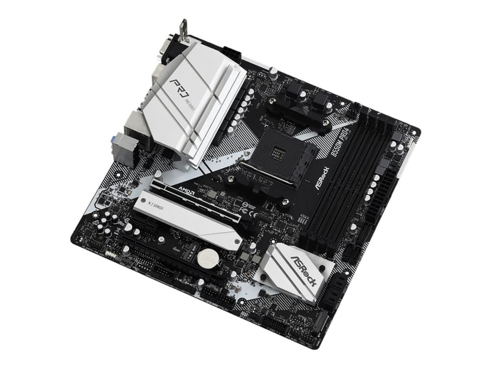 ASRock B550M Pro4 - Emolevy - micro-ATX - Socket AM4 - AMD B550 Chipset - USB-C Gen2, USB 3.2 Gen 1, USB 3.2 Gen 2 - Gigabit LAN - sisäinen grafiikka (CPU tarvitaan) - HD Audio (8-kanavainen)