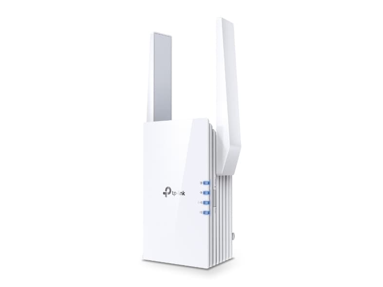 TP-Link RE705X - WiFi-alueen laajennus - GigE - Wi-Fi 6 - 2,4 GHz, 5 GHz - seinässä