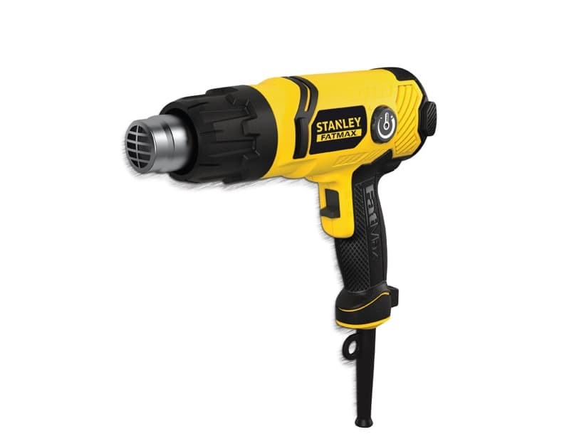 Stanley FME670K, Kuumailmapistooli, Pistoolikahva, Ylikuumeneminen, Musta, Keltainen, 550 l/min, 600 °C