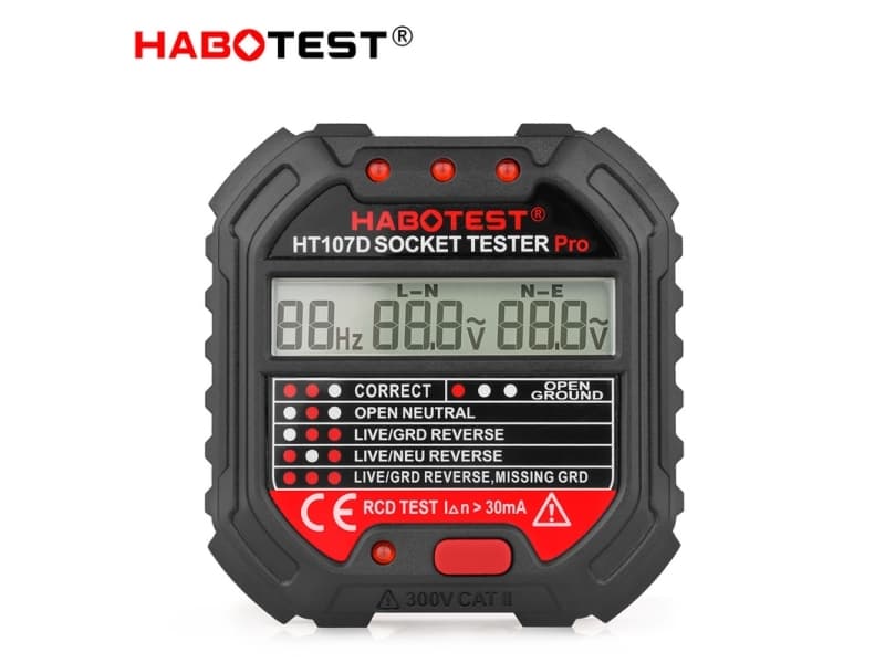 Habotest HT107D pistorasian testauslaite digitaalisella näytöllä
