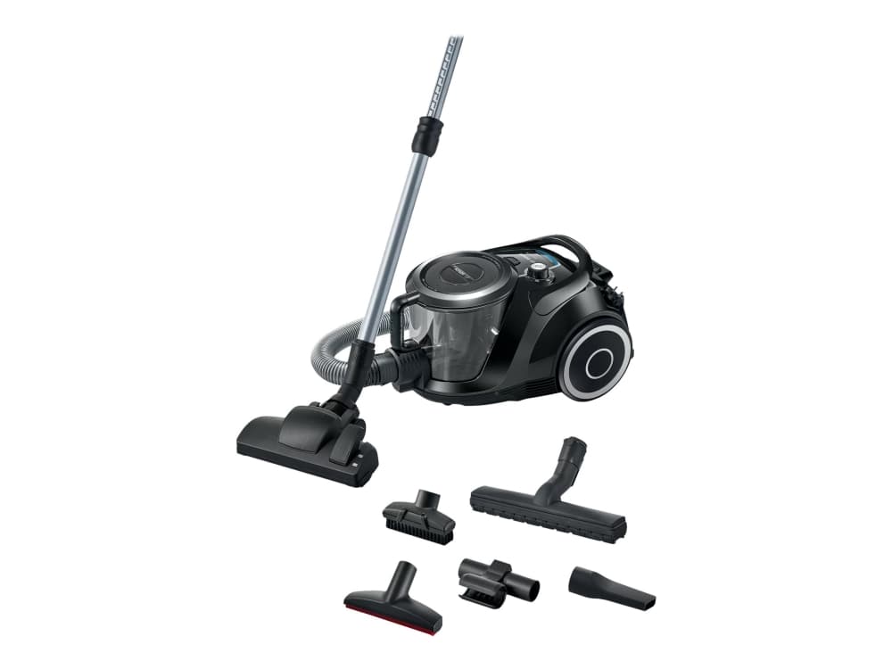 Bosch Serie 6 BGC41XSIL, 700 W, Sylinteripölynimuri, Kuiva, Pussiton, Allergiasuodatin, Suodatus