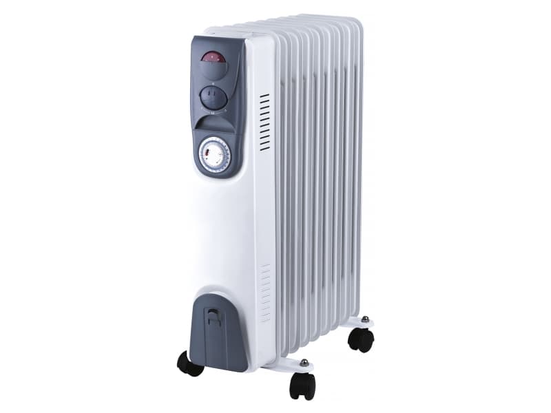 Gripo öljypatteri 2000W - Termostaatilla ja ajastimella, 1,5m kaapeli, 3 asetusta.