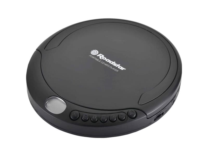 Roadstar PCD-498MP, 200 g, Musta, Kannettava CD-soitin