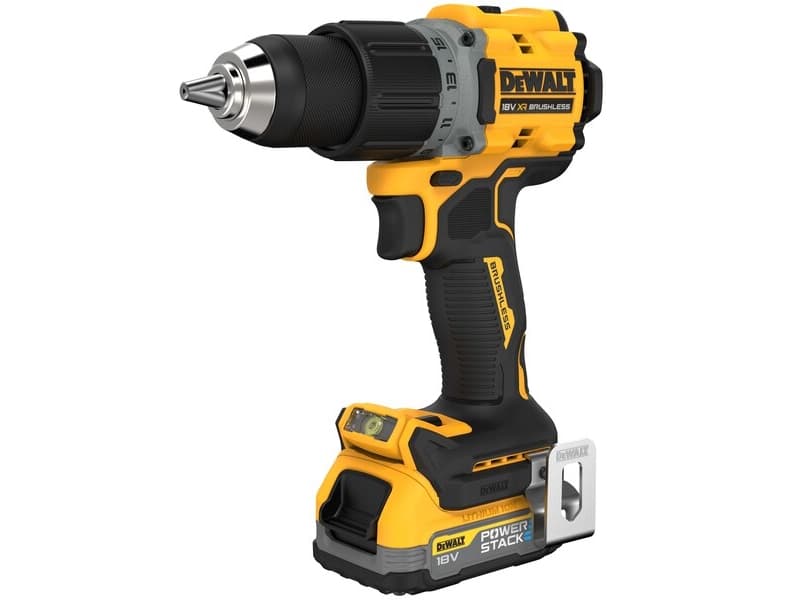 DeWALT DCD800E2T-QW, Pistooliporakone, Harjaton, 1,3 cm, 2000 RPM, 5,5 cm, 90 Nm