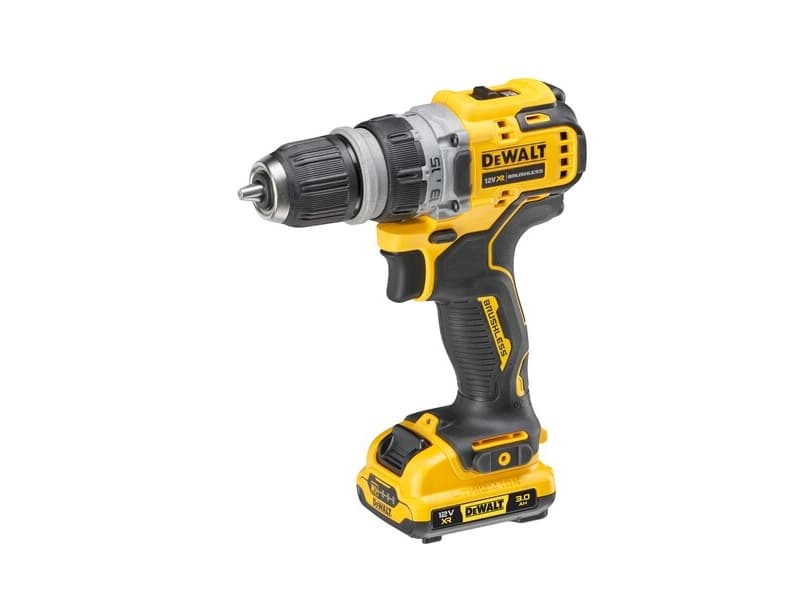 DeWALT DCD703L2T-QW, pistoolikahvallinen porakone, avaimeton, 1 cm, 1500 kierrosta minuutissa, 2 cm, 1 cm, 1 cm