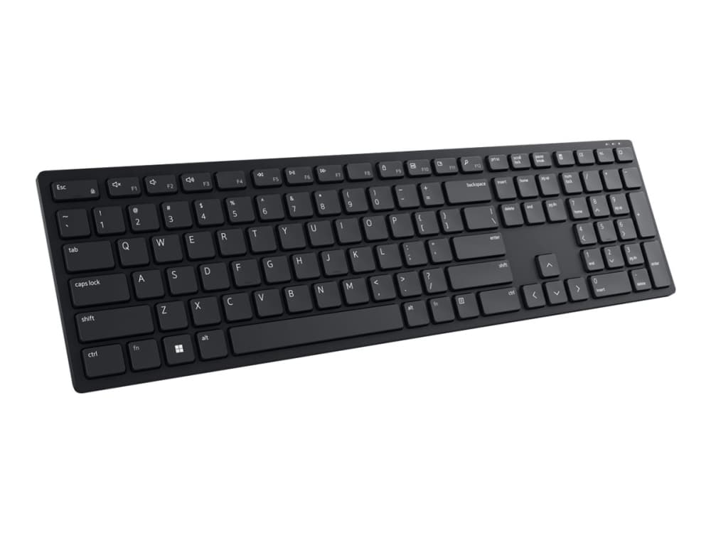 DELL KB500, Täysikokoinen (100 %), Langaton RF, QWERTY, Musta