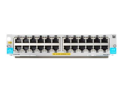 HPE - Ekspansionsmodul - Gigabit Ethernet (PoE+) x 24 - HPE Aruba 5406R, 5406R 16, 5406R 44, 5406R 8-portti, 5406R zl2, 5412R, 5412R 92, 5412R zl2 -laitteisiin