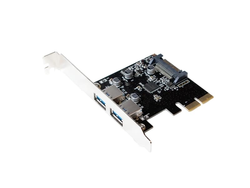 LogiLink PC0080, PCIe, USB 3.2 Gen 1 (3.1 Gen 1), 10 Gbit/sek, 120 mm, 73 mm, 20 mm