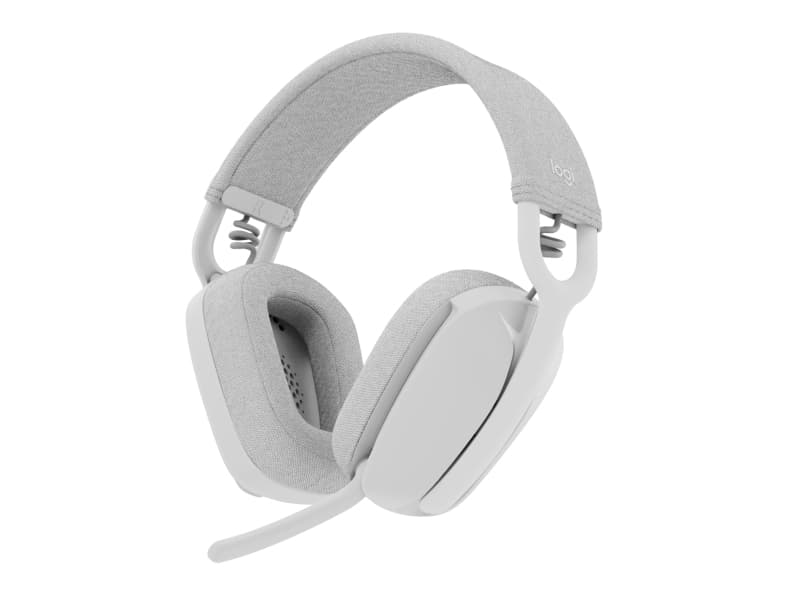 Logitech Zone Vibe 100 - Kuulokkeet - Bluetooth - langaton - Luonnonvalkoinen