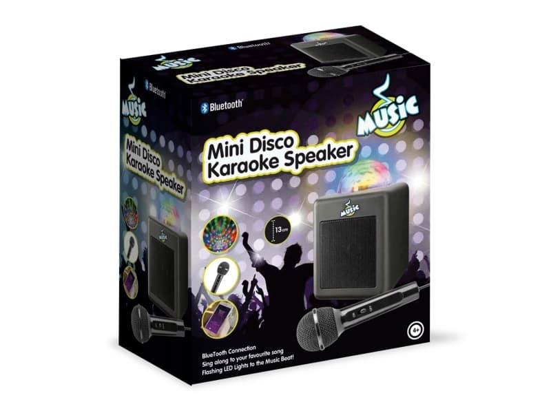 MUSIIKKI Karaoke Disco kaiutin w/Mic