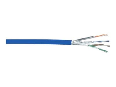 DIGITUS - Irtokaapeli - 100 m - taitettu suojaamaton kierretty parikaapeli (F/UTP) - CAT 6a - vaaleansininen