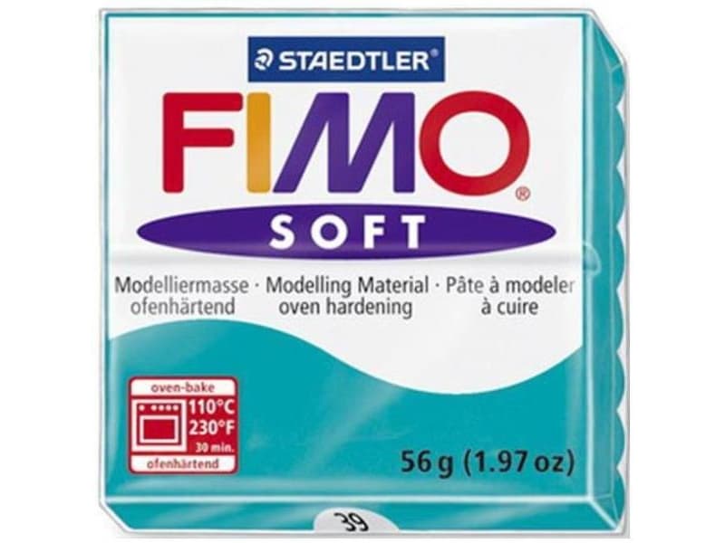 Staedtler Masa Fimo Soft 56g 39 turkoosi (185279)