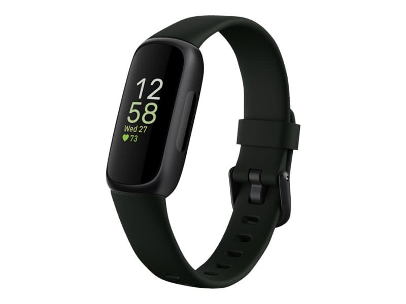 Fitbit Inspire 3, Aktiivisuusmittari olkavarteen, Vedenpitävä, Musta