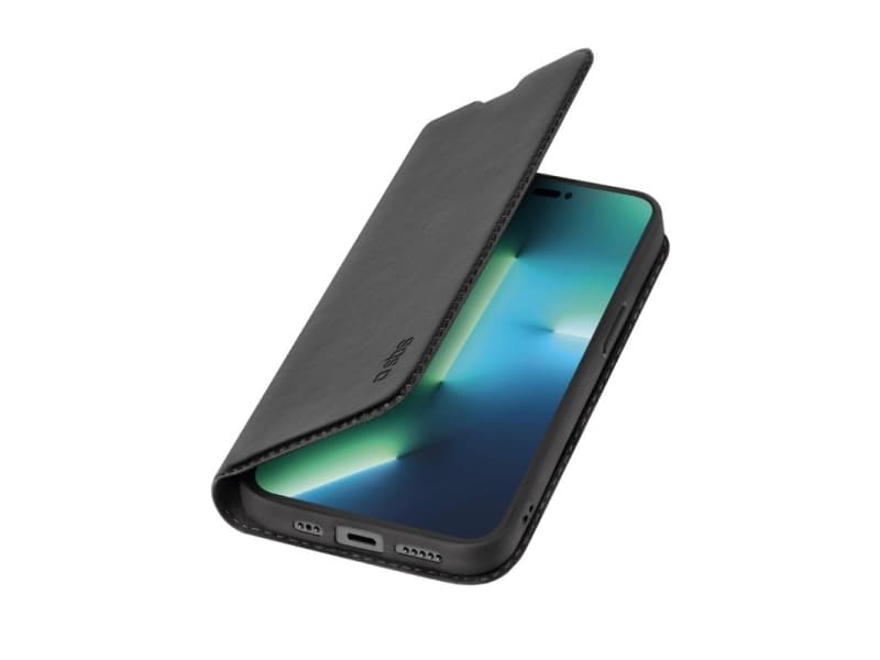 SBS TEBKLITEIP1461PK, Lompakkokotelo, Apple, iPhone 14 Pro, 15,5 cm (6.1), Musta