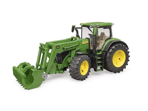BRUDER John Deere 7R 350, traktori, 3 vuotta, akryylinitriilibutadieenistyreeni, vihreä