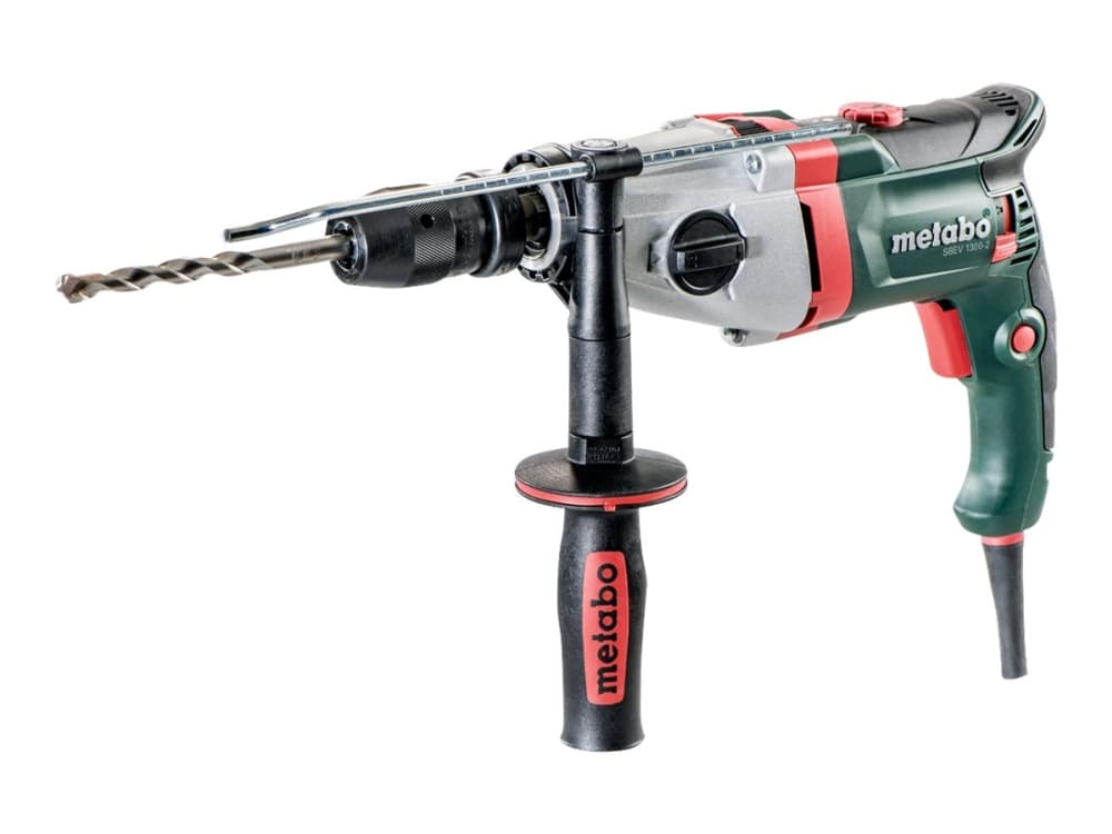 Metabo SBEV 1300-2 - Poravasara - 1300 W - 2-nopeuksinen - avaimeton porapatruuna 13 mm - 44 N-m