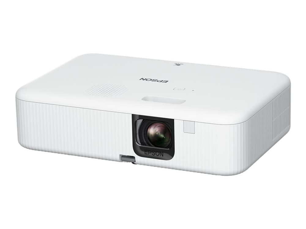 Epson CO-FH02 - 3LCD-projektori - bærbar - 3000 lumen (hvid) - 3000 lumen (farve) - 16:9 - 1080p - sort/hvid - Android TV