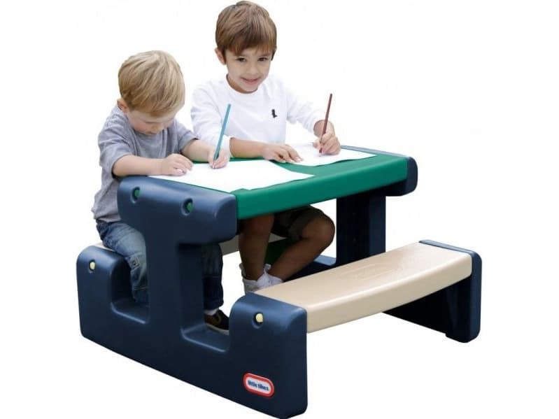Little Tikes Easy Store Picnic Table, Ulkona, Monivärinen, Muovi, Puola, Poika/tyttö, 2 vuosi/vuosia
