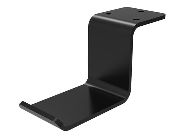 Multibrackets M Headset Holder - Monteringssæt (bordmontering) - for hovedtelefoner / headsets - aluminium - sort - skrivebord, skrivebordsmonterbar