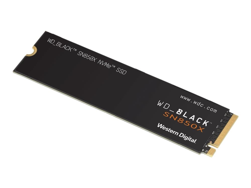 Western Digital Black SN850X, 4000 GB, M.2, 7300 MB/s