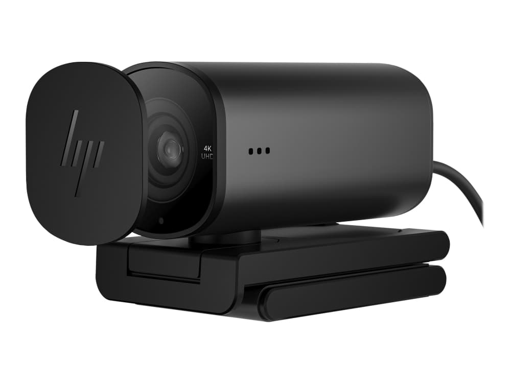 HP 965 4K -suoratoisto-web-kamera, 8 MP, 3840 x 2160 pikseliä, Full HD, 60 fps, 1280x720@30fps, 1280x720@60fps, 1920x1080@30fps, 1920x1080@60fps, 3840x2160@30fps, USB