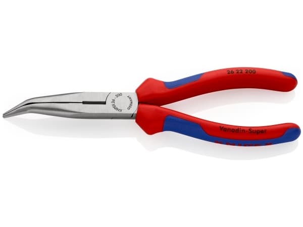 KNIPEX teräväkärkinen tanko 200mm taivutettu teräväkärkinen taottu kaksikomponenttinen kahva
