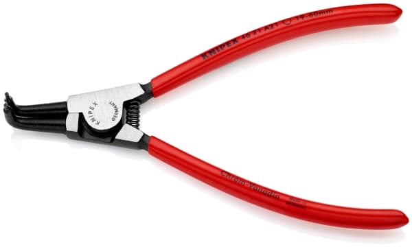 Knipex 46 21 A21, Lukkorengaspihdit, Kromivanadiini-teräs, Muovi, Punainen, 170 mm, 132 g