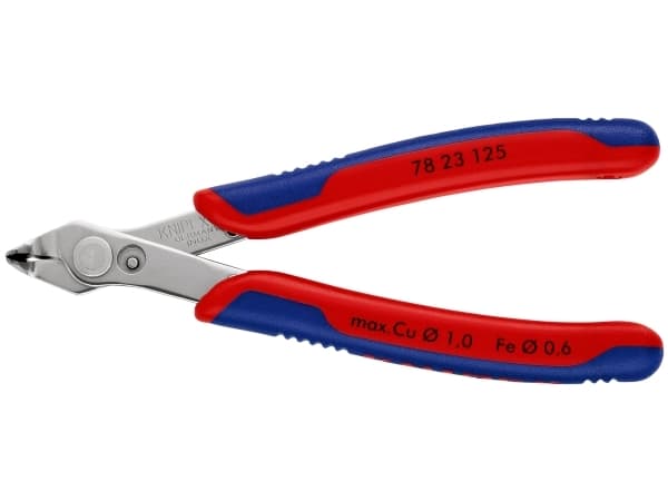 Knipex 78 23 125, Sivuleikkurit, 1,35 cm, 5,5 mm, 1,35 cm, Terästä, Muovi