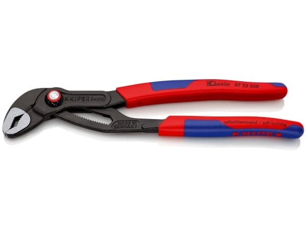 Knipex Cobra QuickSet 87 22 250 vattenpumpstång 46 mm 250 mm