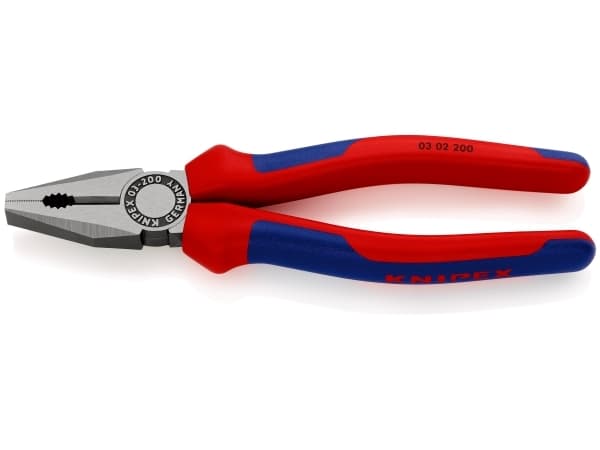 Knipex 03 02 200 Työpajan yhdistelmäpihdit 200 mm DIN ISO 5746