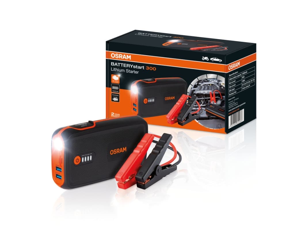 Osram BatteryStart 300 Hyppykäynnistin - 12V