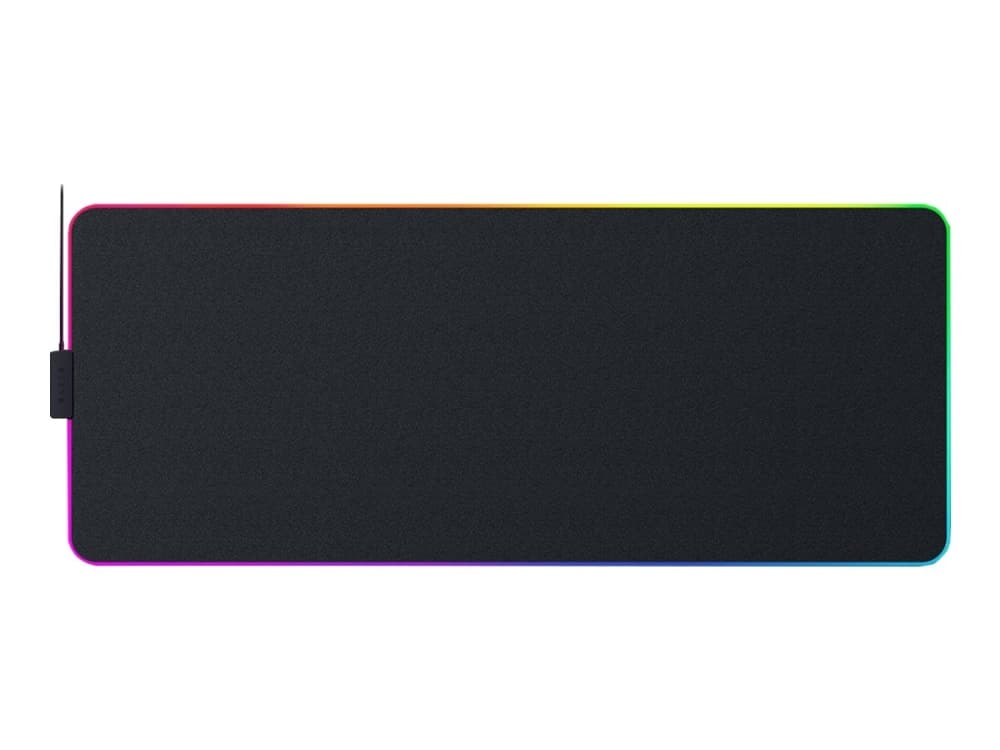 Razer Strider Chroma, Musta, Yksivärinen, Polyesteri, Monivärinen, Pelihiirimatto