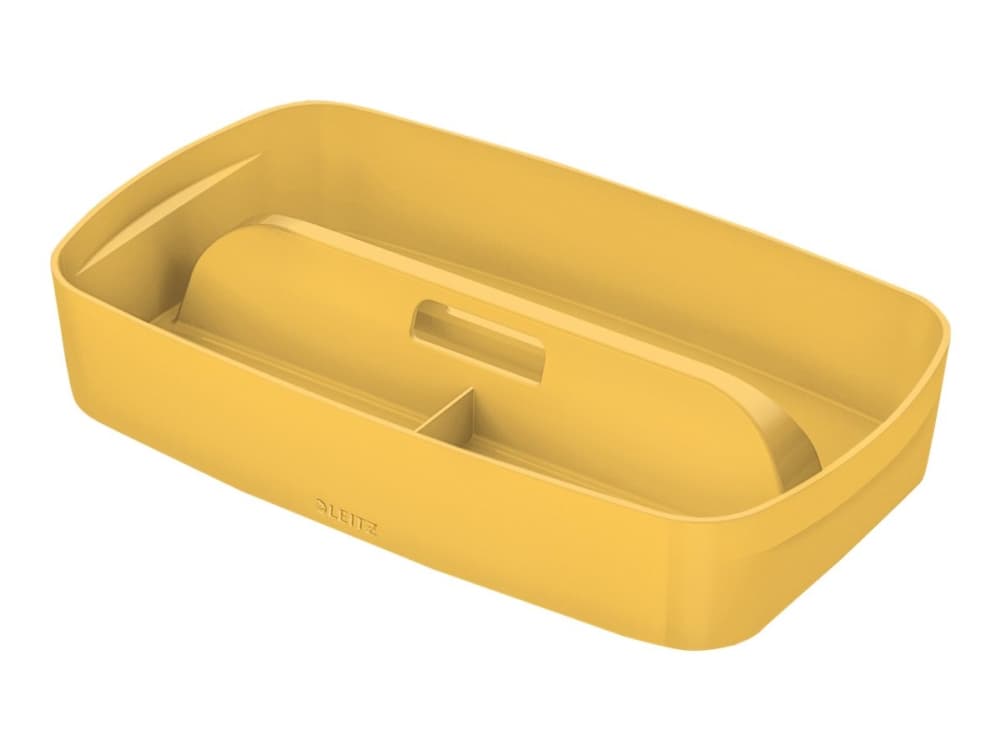 Leitz Cosy säilytyslokerikko kahvalla MyBox S, Keltainen, Muovi, 307 mm, 181 mm, 56 mm, 300 g
