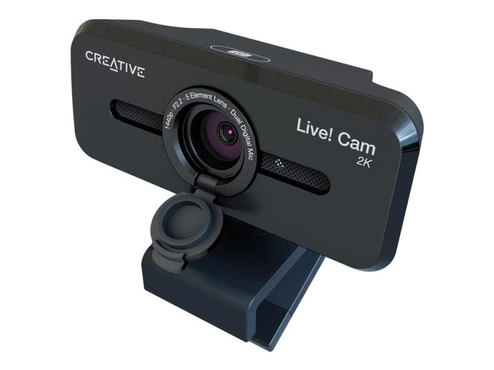 Creative Live! Cam Sync - V3 - verkkokamera - kaukosäädin - 5 MP - 2560 x 1440 - 1080p, 1440p - ääni - USB 2.0 - YUY2