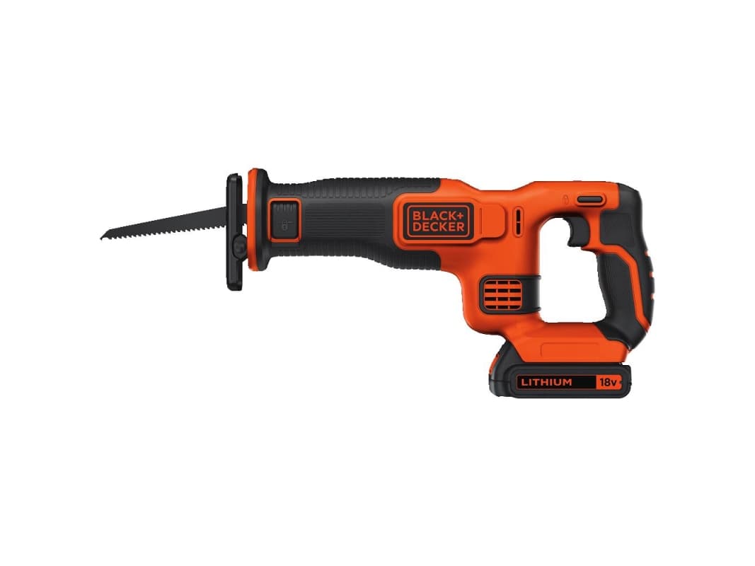 Black & Decker BDCR18-QW, Musta, Oranssi, 2,2 cm, 79,5 dB, 90,5 dB, Akku, Litiumioni (Li-Ion)