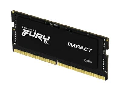 Kingston Technology FURY 16 Gt 4800 MT/s DDR5 CL38 SODIMM Impact, 16 GB, 1 x 16 GB, DDR5, 262-pin SO-DIMM