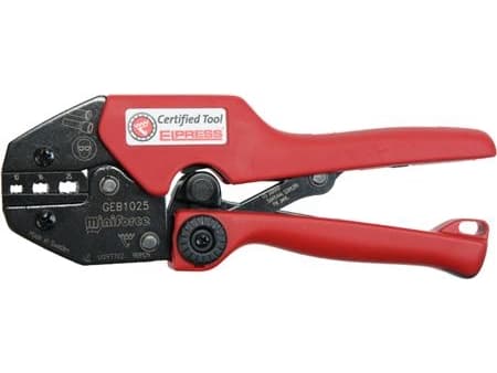 ELPRESS Miniforce-pihdit GEB1025 f/ eristetyt ja eristämättömät pääteputket 10-25 mm²