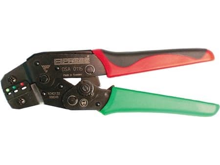 Puristustyökalu DSA0115 eristettyjä liitäntöjä varten 0,14-1,5mm2