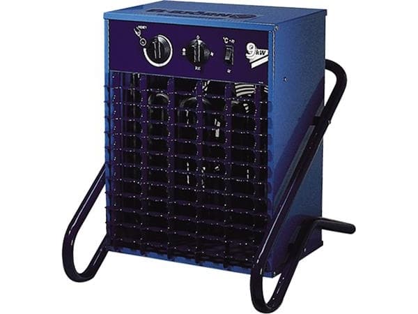 EL-BJØRN VF9B, 9 kW, 3x400 V, IP44, kiinteä CEE-liitäntä kaapelille.Mitat KxSxKxS 430x360x410 mm.