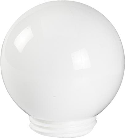 Pallolasi opaali, Ø150 mm, 84,5 mm:n kierteellä.