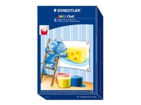 STAEDTLER Noris Club 8801 - Musta - Sininen - Vihreä - Punainen - Valkoinen - Keltainen - Valkoinen - Keltainen - 100 ml