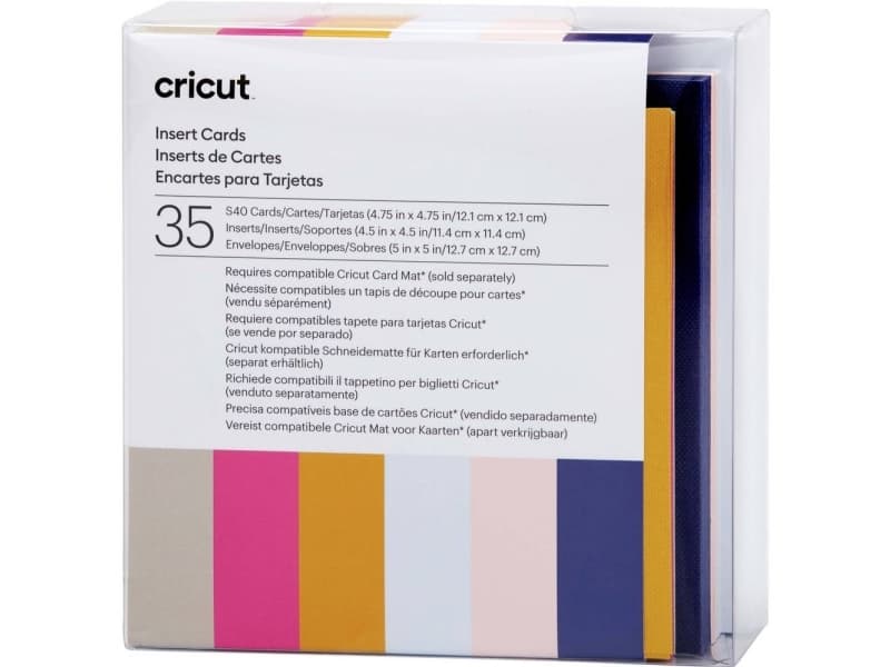 Cricut Insert Cards Sensei S40 -korttisarja Tulip Blue, Powder (2009473)
