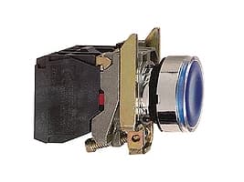 Schneider Electric XB4BW36M5 Lystrykknap 600 V 6 A Tastende (L x B x K) 57 x 30 x 47 mm IP66, IP67, IP69 , IP69K 1 stk 1 stk