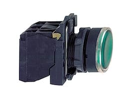 Schneider Electric XB5AW33M5 Valaistu painike 600 V 6 A Kosketus (L x S x K) 57 x 30 x 42 mm IP66, IP67, IP69 , IP69K 1 kpl 1 kpl